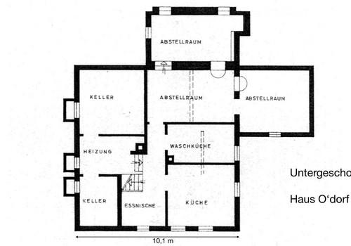 Grundriss Untergeschoss