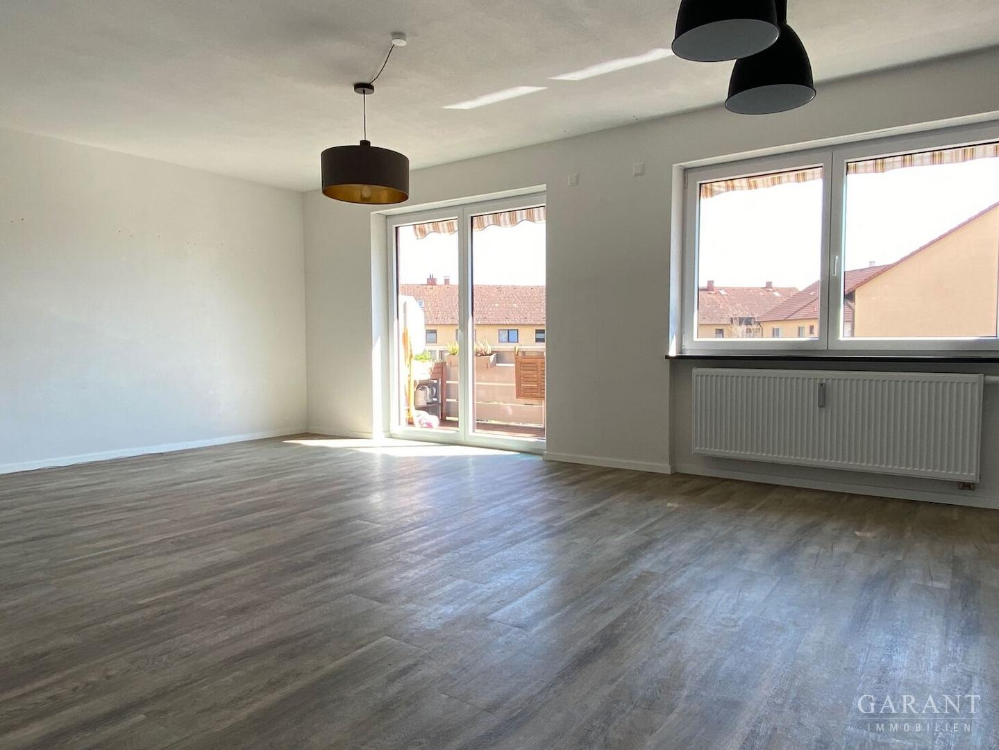 Wohnen mit Balkonausgang
