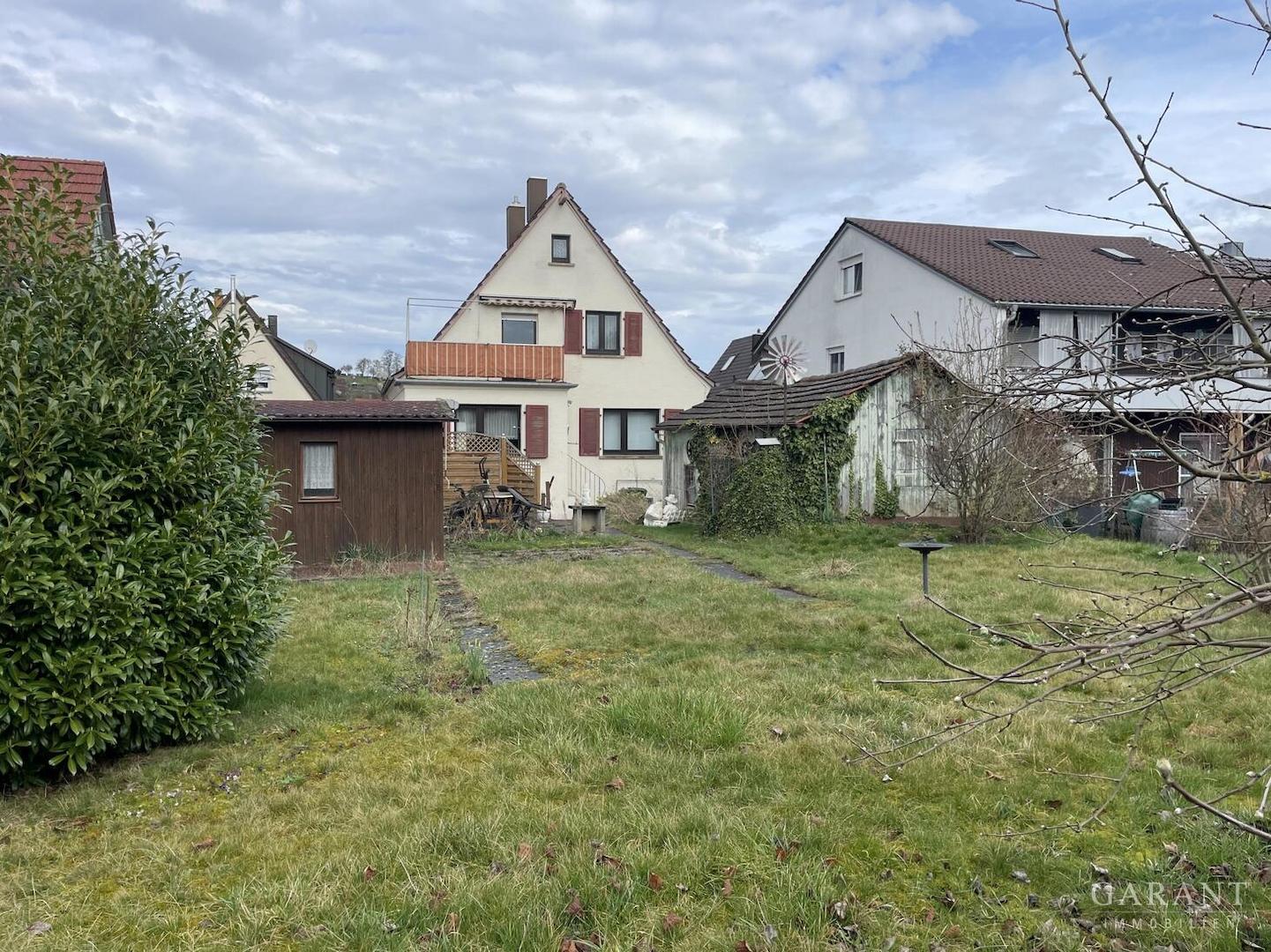 Ansicht vom Garten