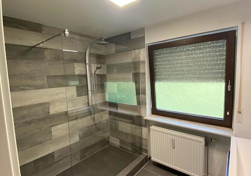 Dusche Extra groß