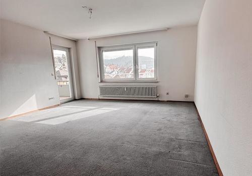 Wohn-/Esszimmer Sicht 1