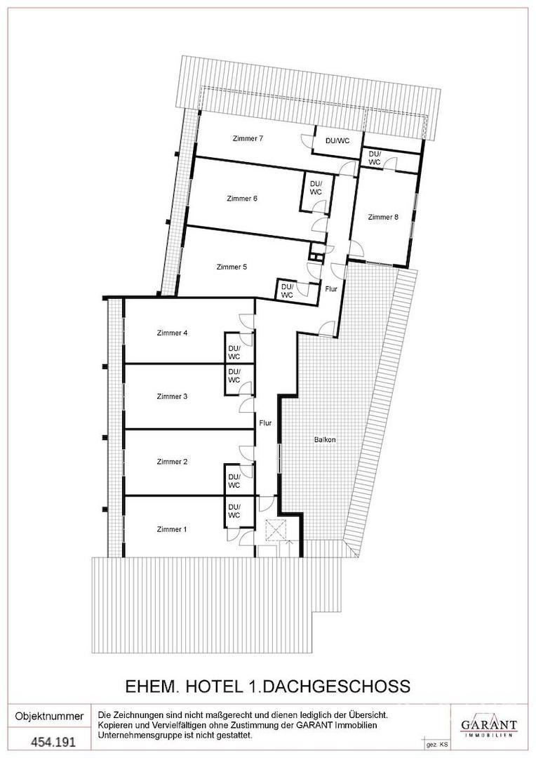 Hotel 1. Dachgeschoss