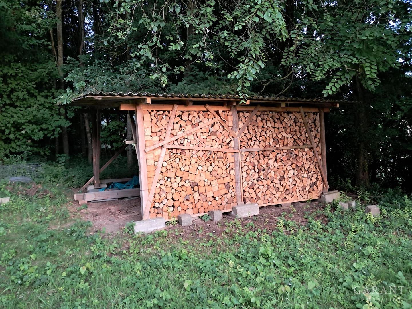 Holzschuppen