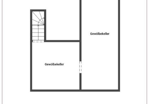 Grundriss Untergeschoss
