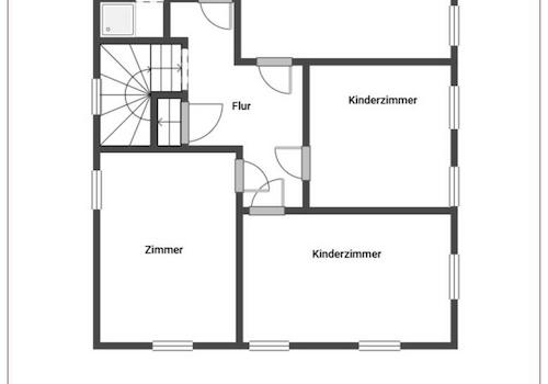 Grundriss Obergeschoss