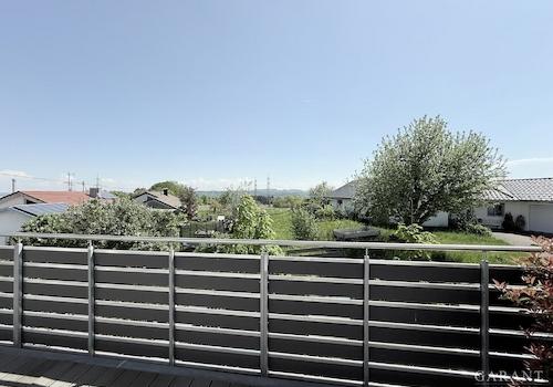 Blick vom Südbalkon