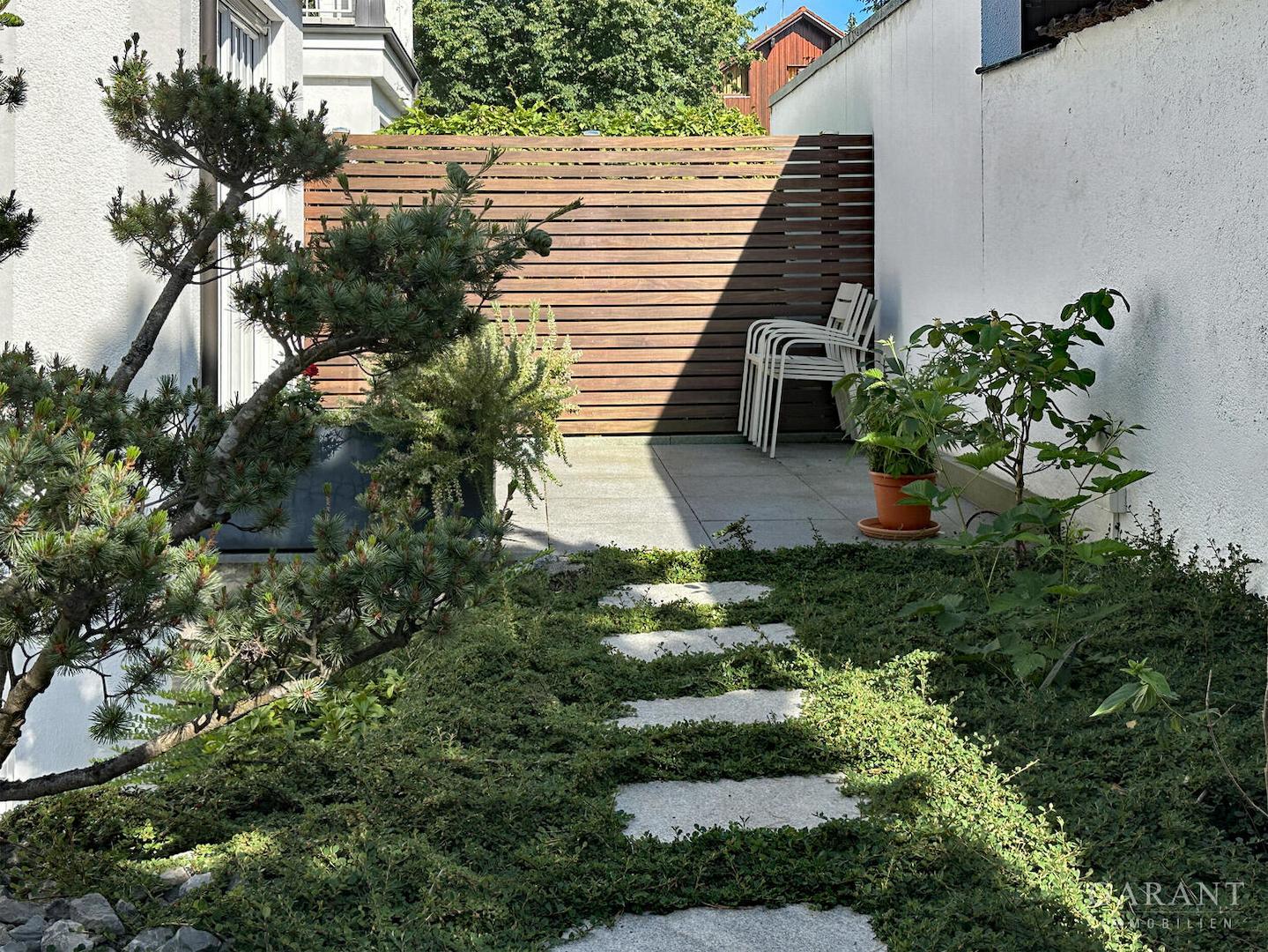 kleine Terrasse