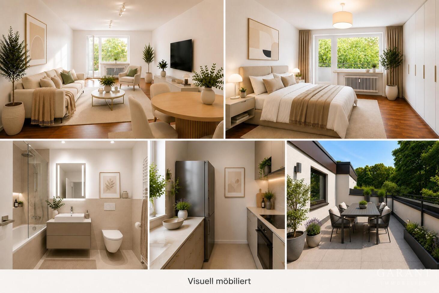 Wohnung-Collage