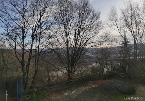 Blick vom Balkon