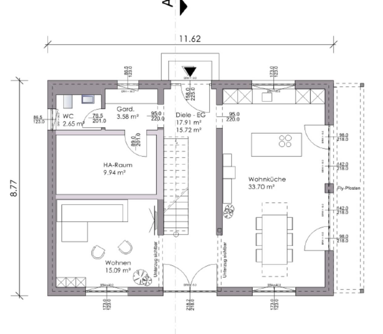 Grundriss Erdgeschoss