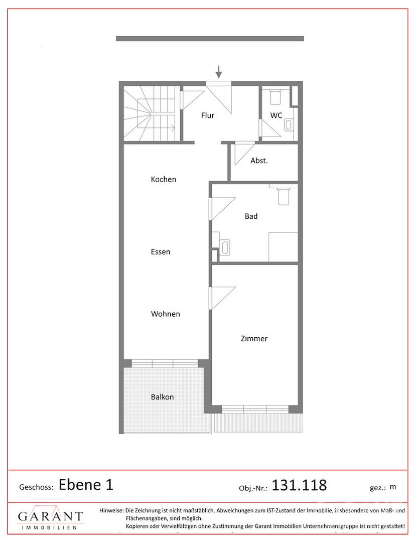 Grundriss Ebene 1