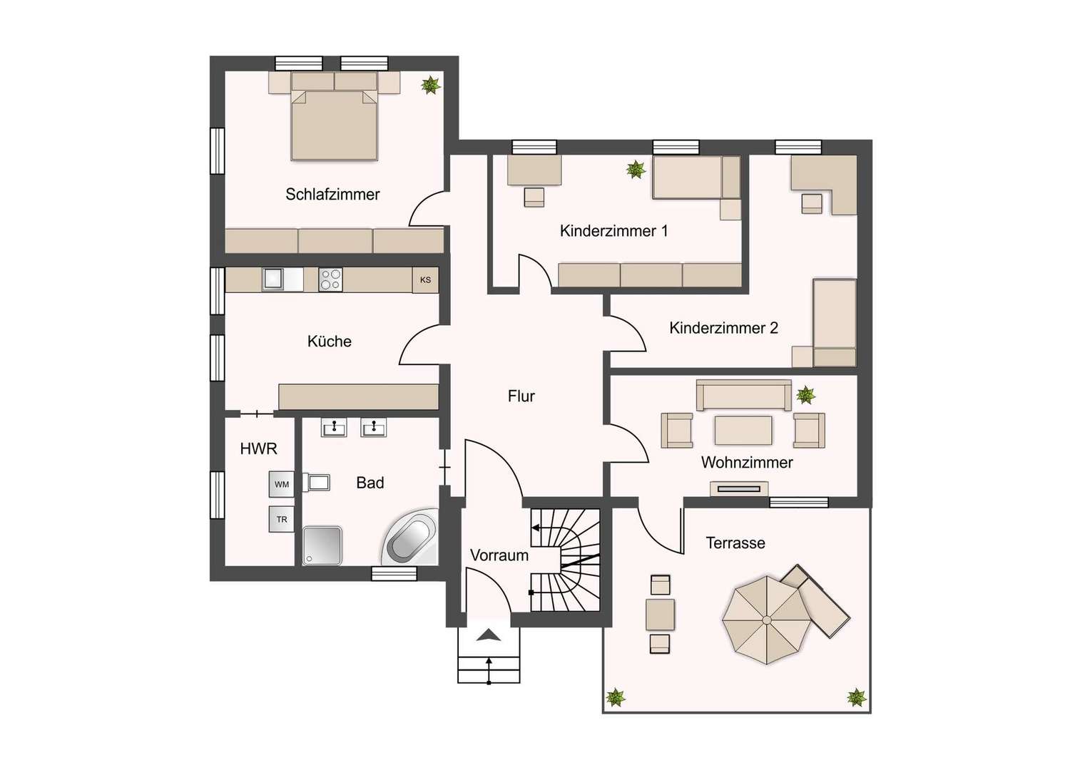 Grundriss EG