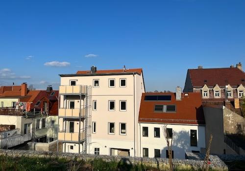 Ansicht von West