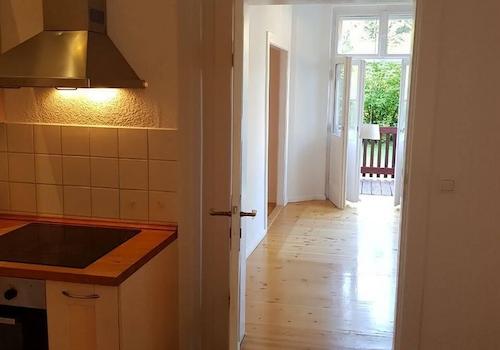 Küche Blick auf Esszimmer