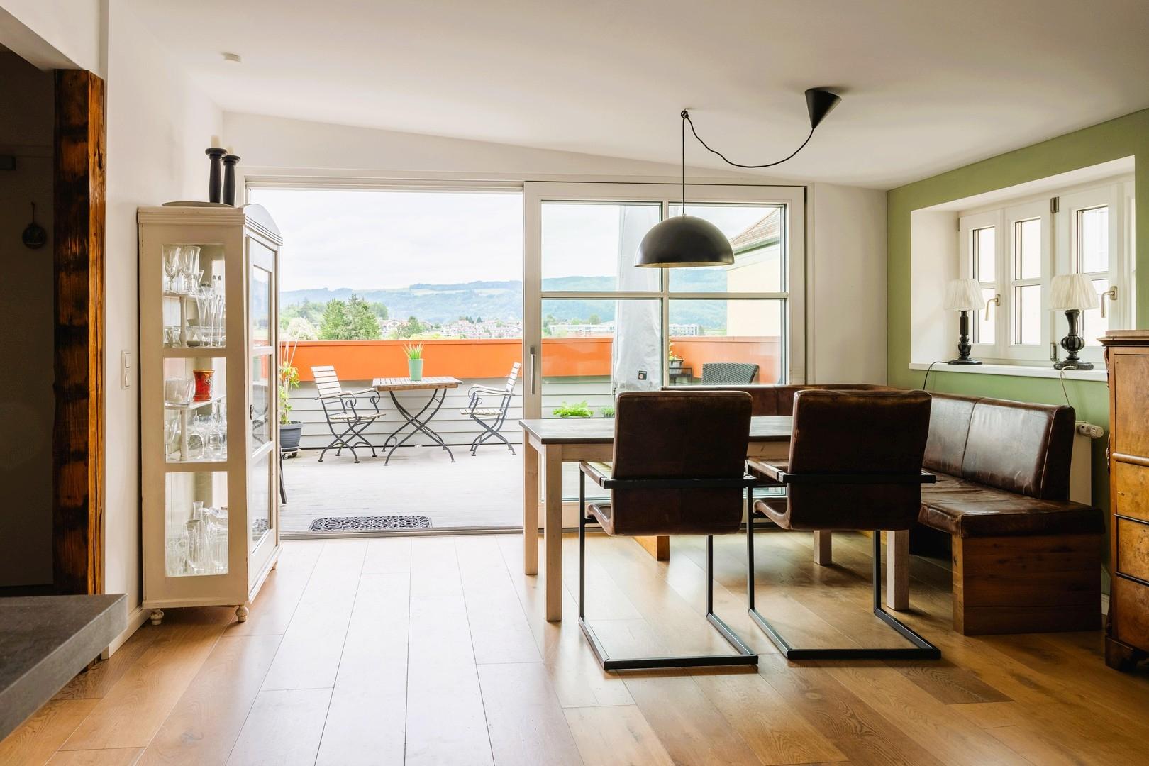 Wohnzimmer, Terrasse 1