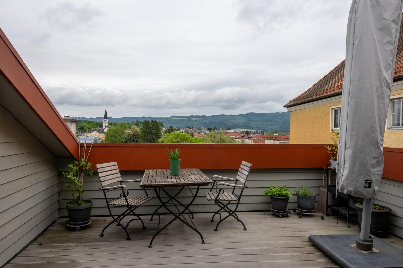 Terrasse 2 Blick ins Güne