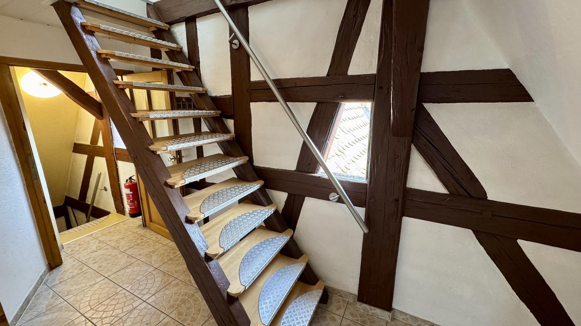 Treppe im DG