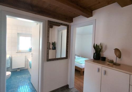 Blick ins Badezimmer