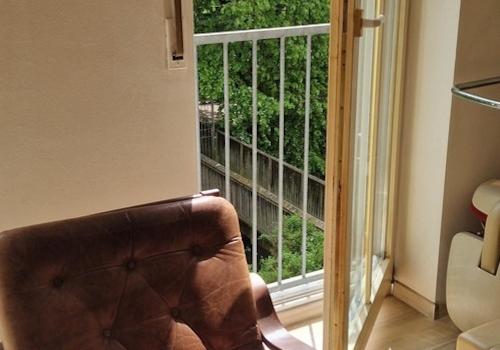Blick aus Wohnzimmer