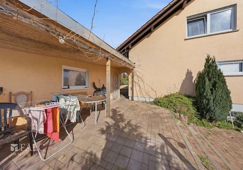 Terrasse am Pool
