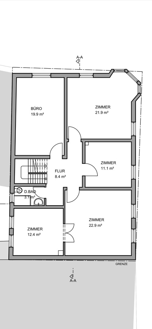 Obergeschoss Wohnen