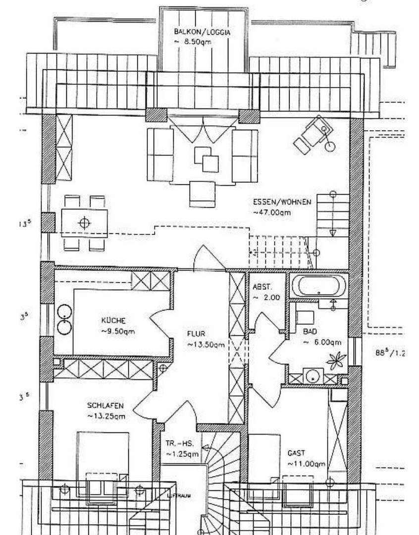 Grundriss 1. OG