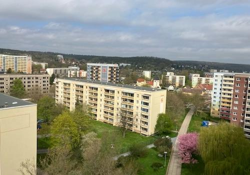 Ausblick Balkon