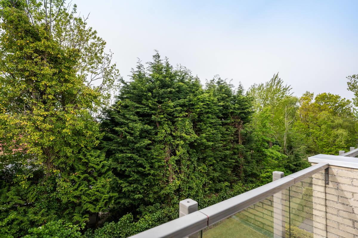 Blick vom Balkon