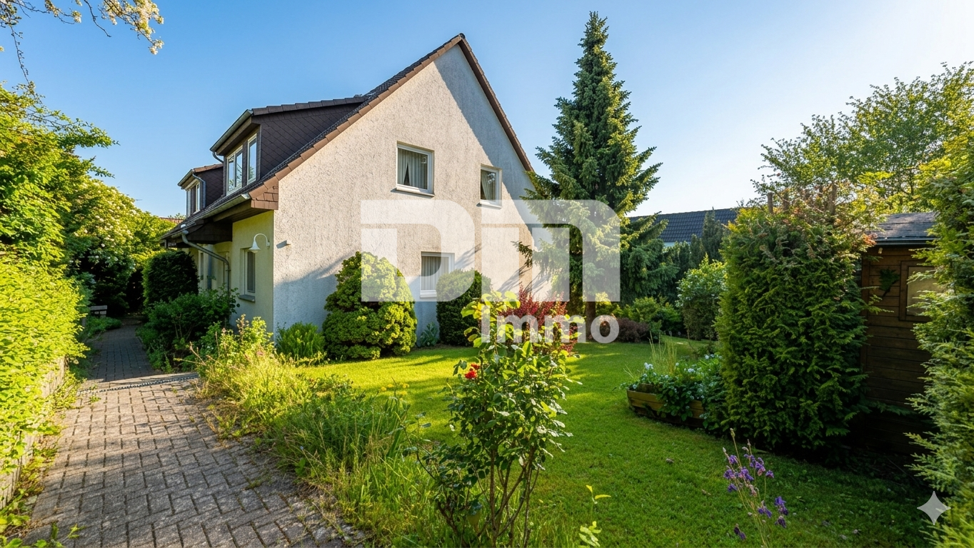 Zuweg / Gartenbereich