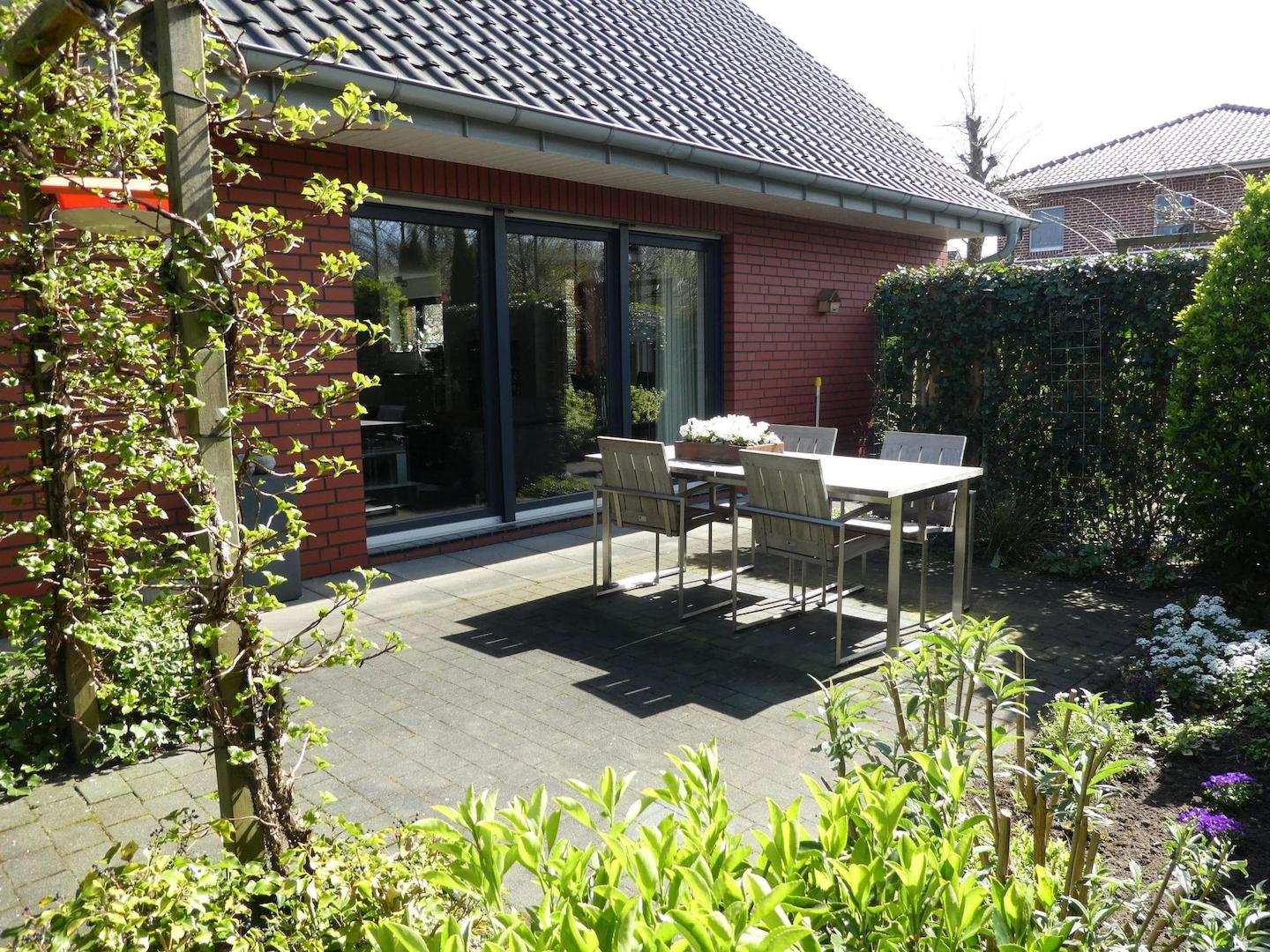 Blick auf Terrasse