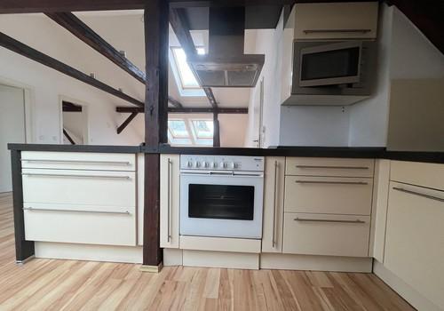 Loft-Wohnung im Dachgeschoss