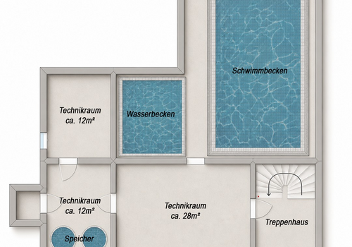 Raumplan Keller