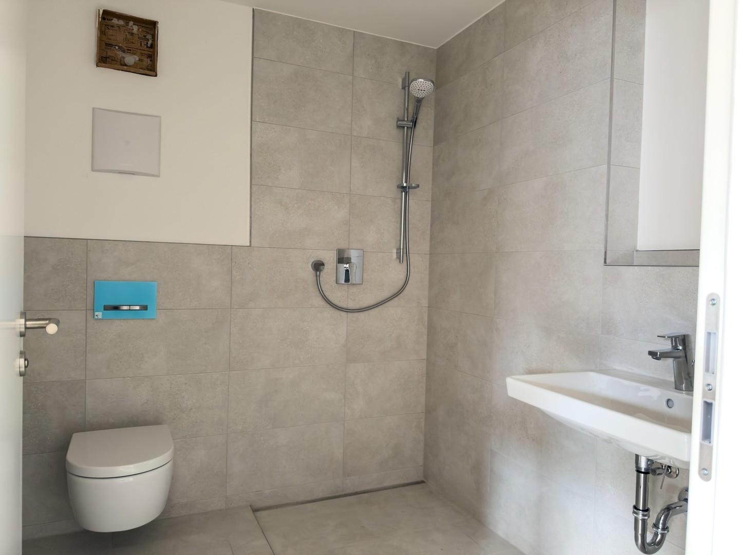 Badezimmer (Duschwand Glas)
