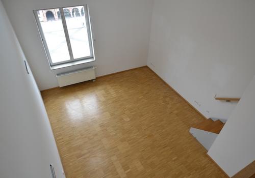 Blick ins Wohnzimmer