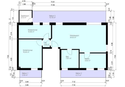 Grundriss Schwaig