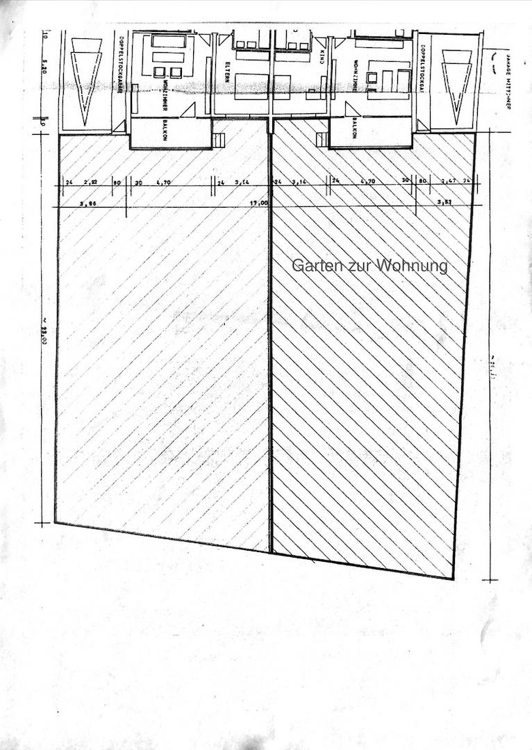 Grundriss Garten