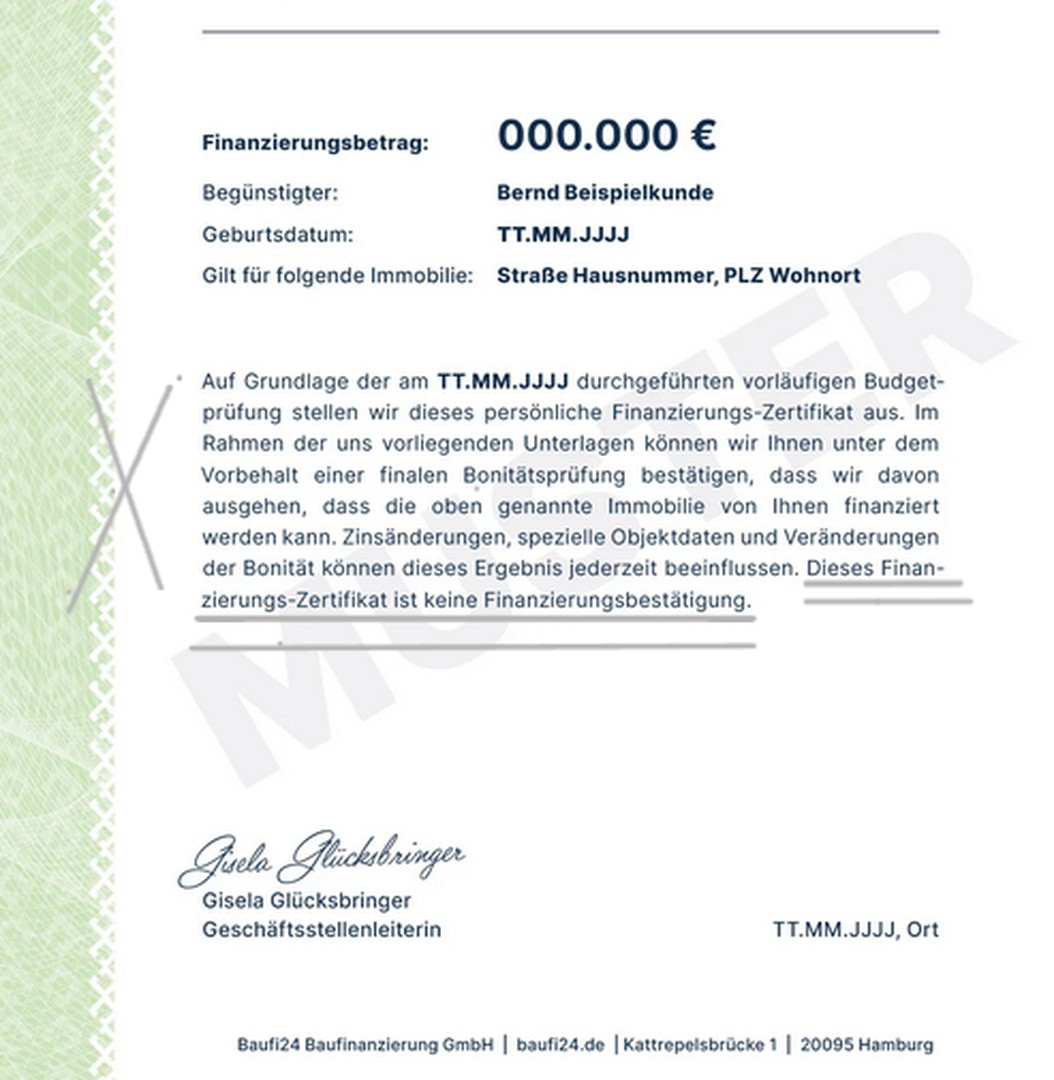 Bank-Bonität-Muster