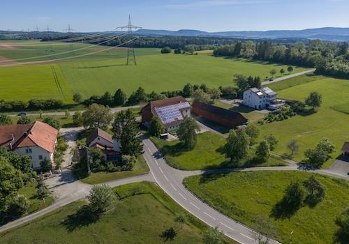 Luftaufnahme Siedlung