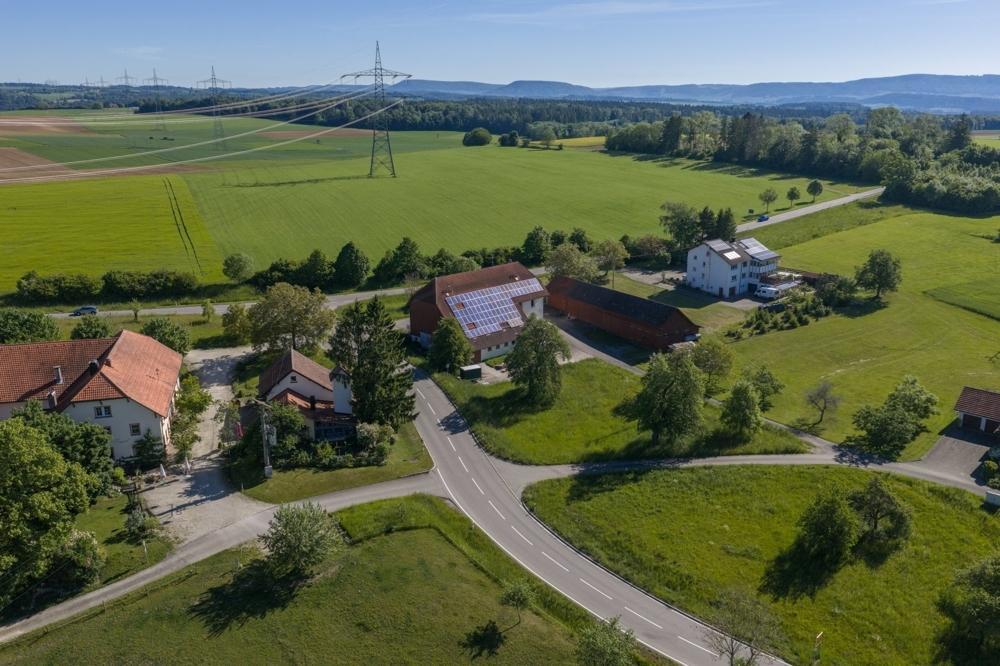 Luftaufnahme Siedlung