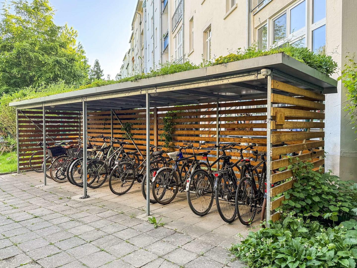 Fahrrad Carport