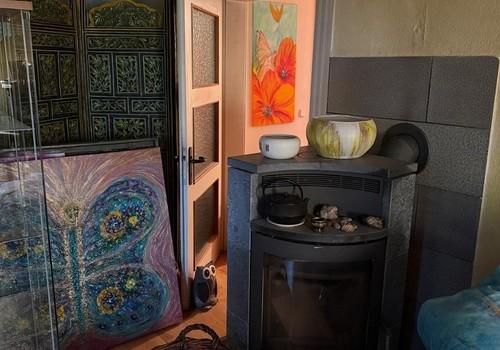 wohlige Wärme im Wohnzimmer