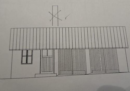 Backhaus und Schuppen