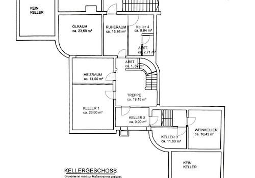 Grundriss Kellergeschoss