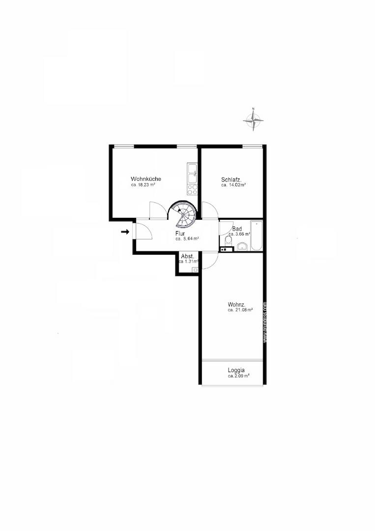 Grundriss 3 OG