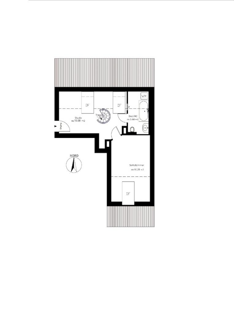 Grundriss Dachgeschoss