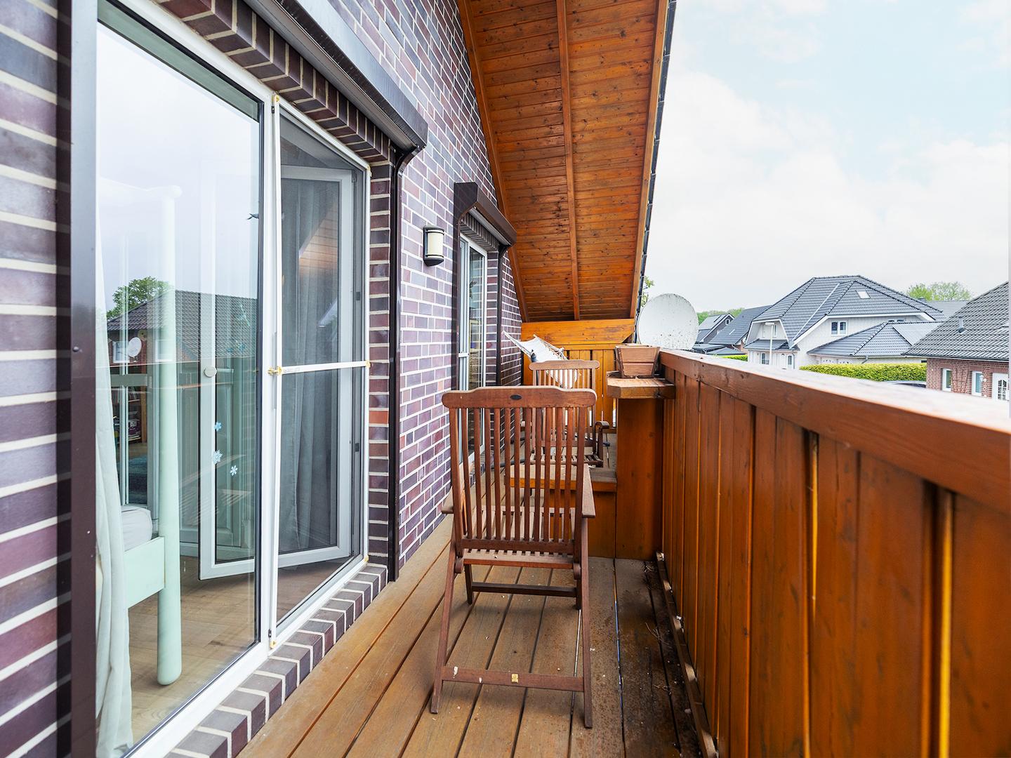 Balkon Zimmer I (DG)