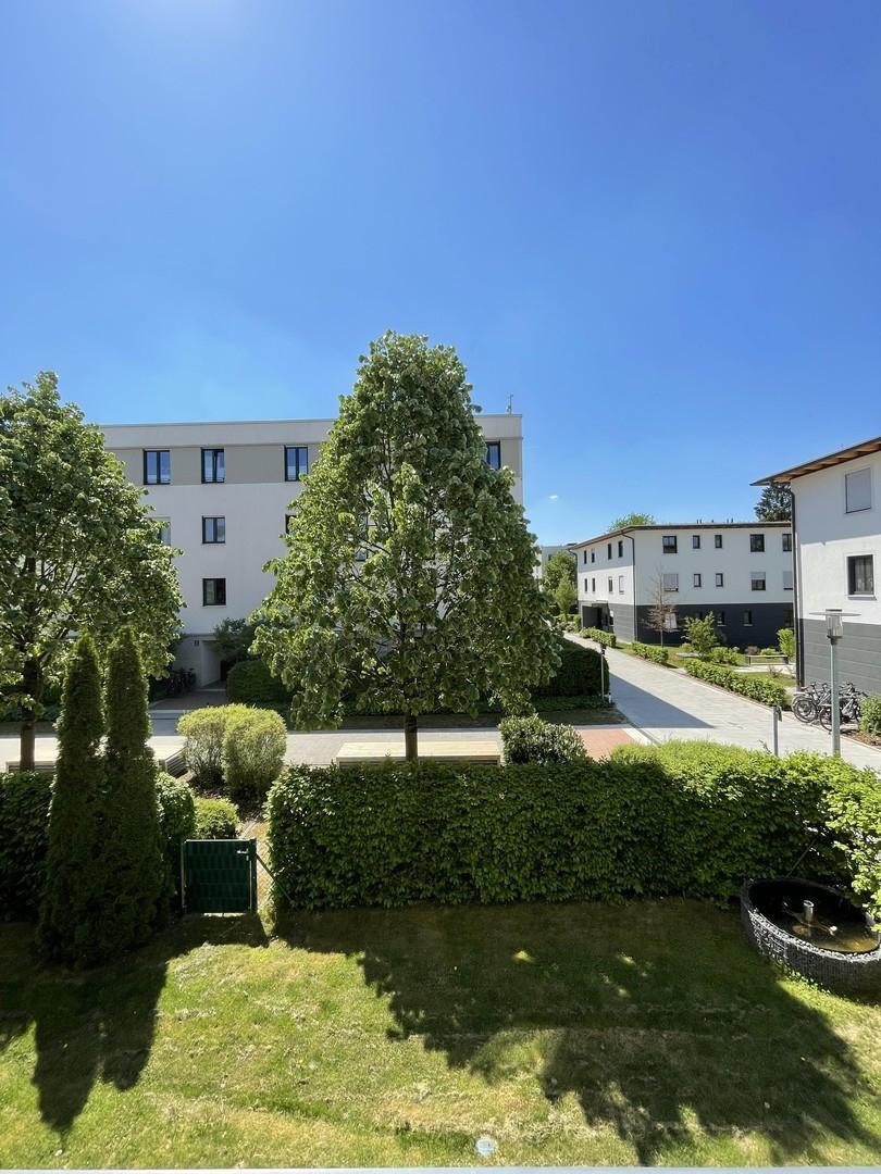 Blick auf Spielstraße
