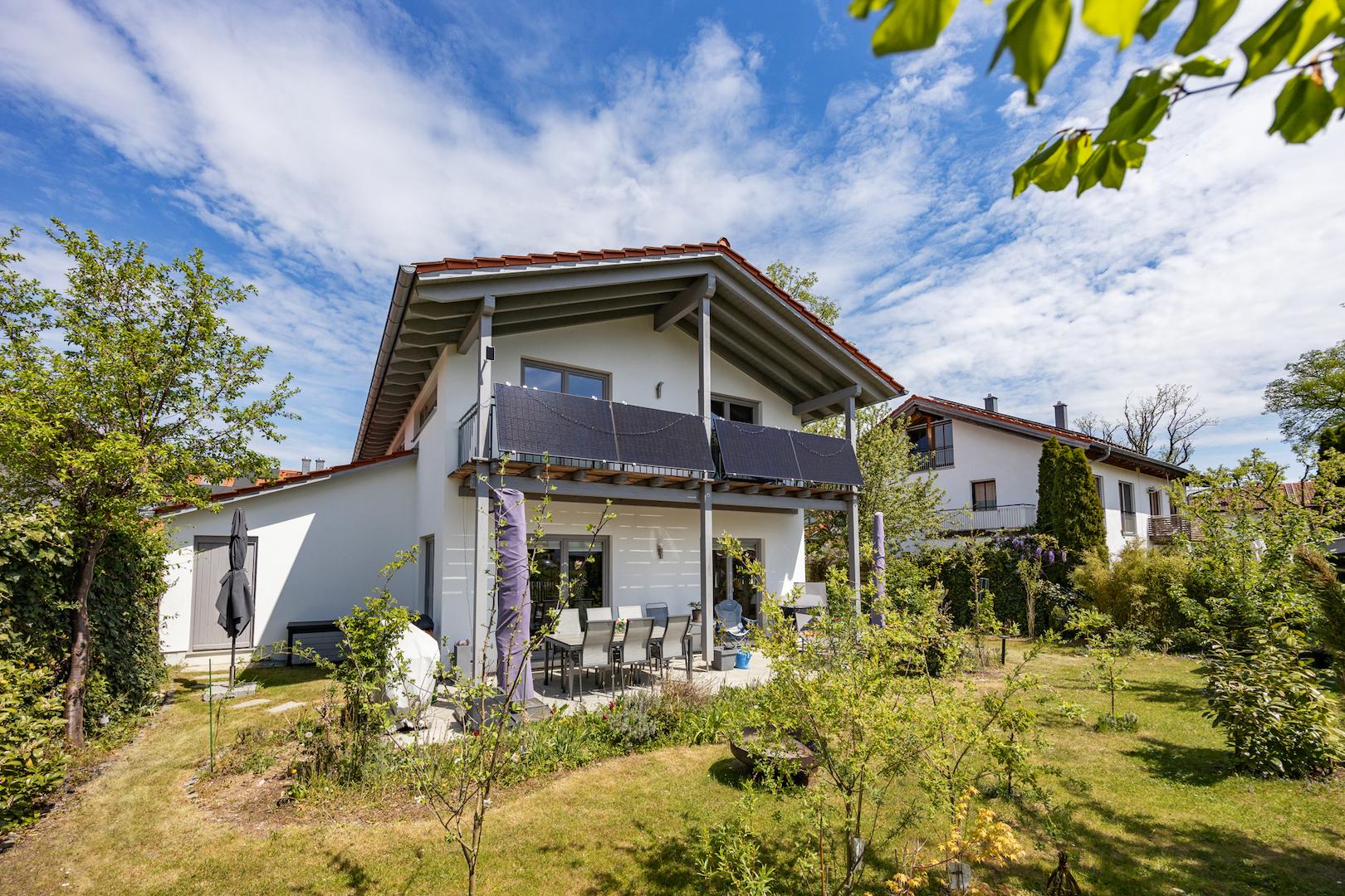 Blick auf das Haus