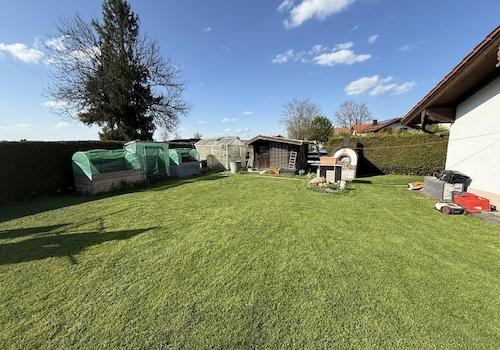 Garten hinten