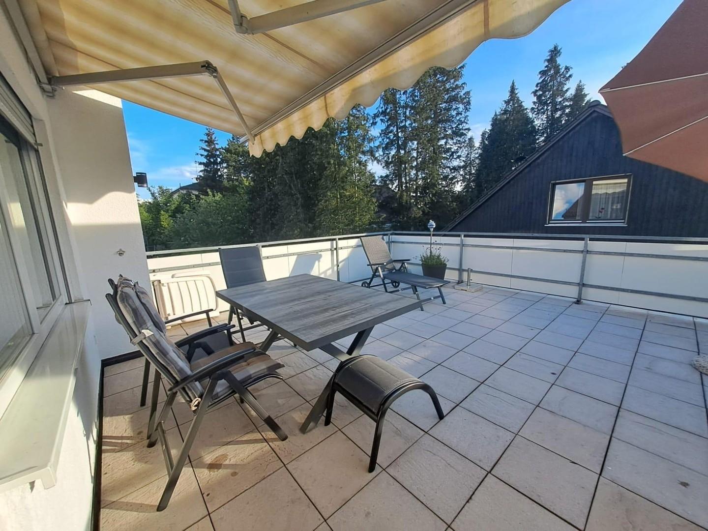 Terrasse Wohnung 1. OG